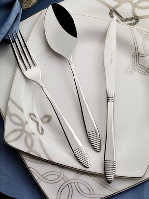 Pierre Cardin Sabre 12 Kişilik 89 Parça Çatal Bıçak Takımı