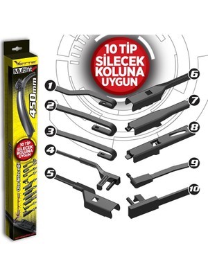 Vette Plus Multifit Silecek 710 Mm / 1 Adet