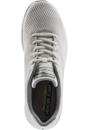 skechers air cooled memory foam beyaz