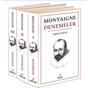 Denemeler - 3 Cilt Tam metin - Michel de Montaigne