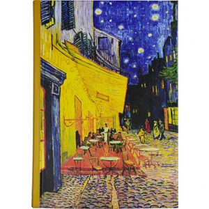 Art Of World / Van Gogh 14*20 96 Sayfa Sert Kapak 70 Gr. Enzo Lux Çizgili Defter