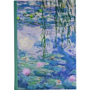 Art Of World / Monet 14*20 96 Sayfa Sert Kapak 70 Gr. Enzo Lux Çizgili Defter