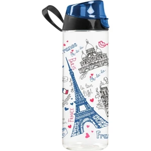 Paris Desenli Kırılmaz Su Matarası (750 cc)