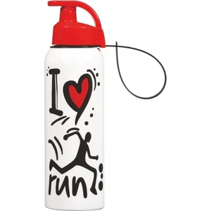 500 ml Koşmayı Seviyorumn Baskılı Opak Matara