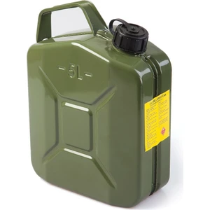 KNC Metal Yakıt Bidonu 5 lt Yeşil