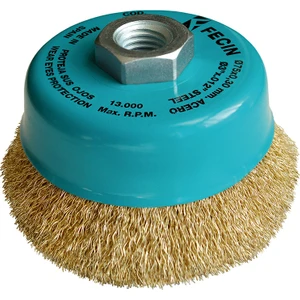 Elar240750Cgm14 Saçaklı Çelik Tel Fırça 75 Mm