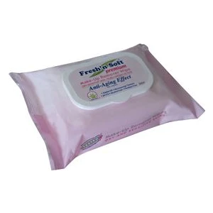 Fresh’N Soft Premium Makyaj Temizleme Mendili – Kuru Hassas Ciltler İçin – 25'li Seyahat Paketi