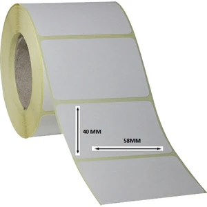Terazi Etiketi 40X58 500 Sarımlı Termal 10 Lu Paket