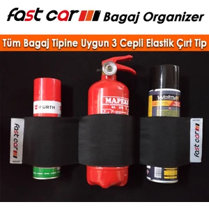 Fast Car Bagaj Organizer 3 Cepli Dağınıklık Toplar