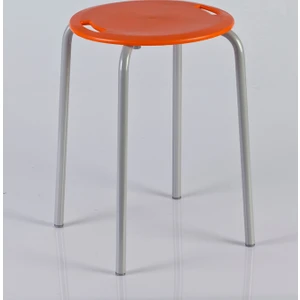 Banyo Taburesi Metal Ayak Turuncu M-KV18-08