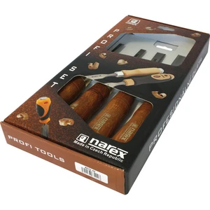Narex 863202 Premium Marangozcu Düz Iskarpela Seti 4 Parça