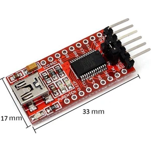 FT232RL FTDI USB to TTL Çevirici 5V 3.3V USB to TTL Converter