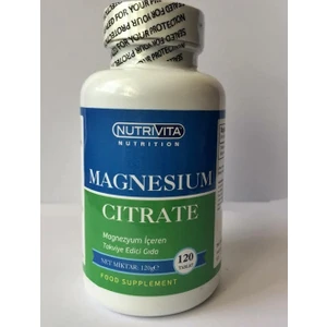 Nutrivita Nutrition Magnesium Citrate 250mg 120 Tablet
