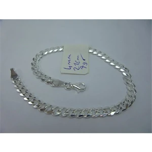 Osmanlı Gümüş Gurmet Gümüş Erkek Bileklik İnce Ve Şık 7Gr