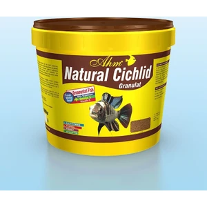 Ahm Natural Cichlid Granulat Balık Yemi Kova 3 Kg