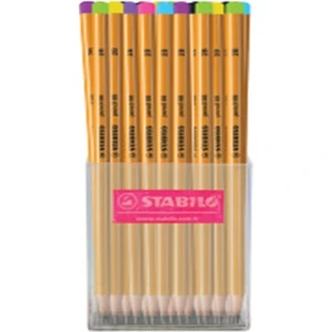 Pencil 88 Kurşun Kalem 72'li Set - Sarı Gövde, Renkli Kapaklar, Standart Boyut