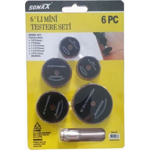 6 Parça Mini Testere Seti