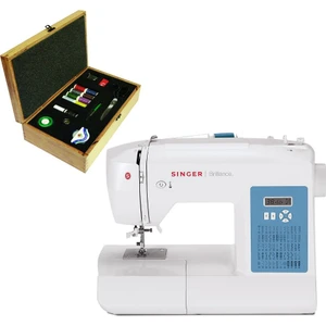 6160 Brilliance Dikiş Makinesi + Ahşap Dikiş Seti