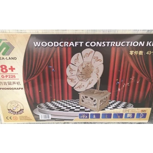 Ahşap Oyuncak Eğitici Puzzle -Maket- Yapılandırma Oyuncak