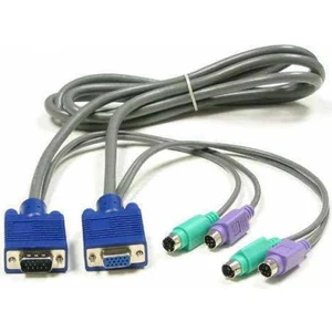 Kvm Switch Kablosu Erkek Dişi Kablo Ps2