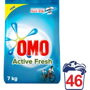 Toz Çamaşır Deterjanı Active Fresh 46 Yıkama 7 Kg