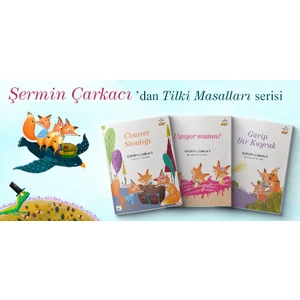 Tilki Masalları Seti 3 Kitap - Şermin Çarkacı