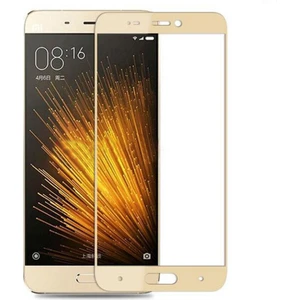 Case 4U Xiaomi Mi 5 Mi5/Mi5 Prime/Mi5 Pro Full Kapatan Cam Ekran Koruyucu Altın