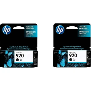 CD971A (920) Siyah Mürekkep Orijinal Kartuş Eko 2'Li Paket