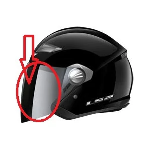 Ls2 Of570 Kask Camı Siyah