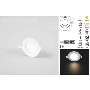Ct 5144 2'' 3W Panel Led Spot Armatür