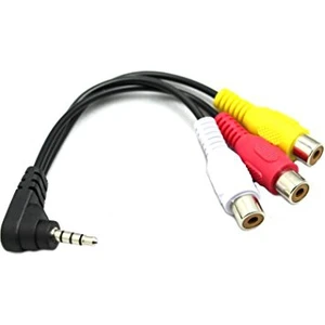 Ethic Stereo Erkek 3 Rca Dişi Av Kablo Çevirici