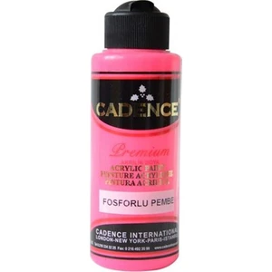 120Ml Akrilik Boya Florasan (Fosforlu) Pembe