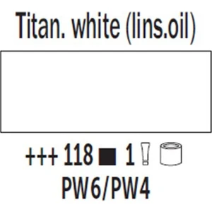 Van Gogh 40 Ml Yağlı Boya Seri 1 No 118 Titanium White (Lins Oil)