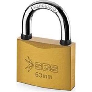 Sarı Boyalı Asma Kilit 50Mm Sgs1344 (1 Adet)
