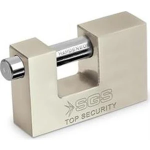 Saten Kaplama Kayar Milli Asma Kilit 90Mm Sgs1367 (1 Adet)