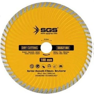 230Mm Turbo Kanallı Elmas Testere Sgs2230 (1 Adet)