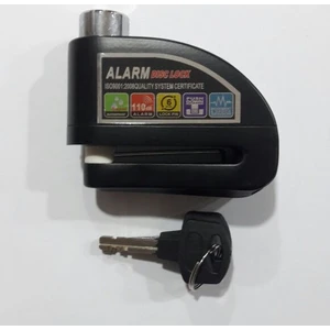 Disk Kilidi Alarmlı Siyah Lk603 Rmg