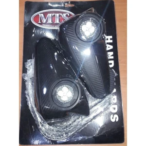 Motosiklet Elcik Koruma 4 Ledli 22Mm Üniversal Beyaz Işıklı Mts