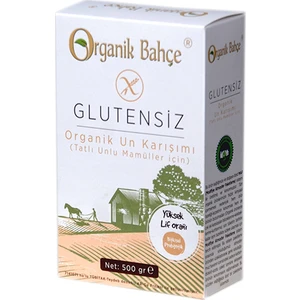 Organik Bahçe Glutensiz Tatlı Unlu Mamüller (Pasta ,Kek ,Kurabiye )İçin Un Karışımı 500 gr