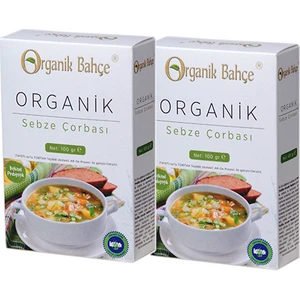 Organik Bahçe Sebze Çorbası 2 Adet x 100 gr