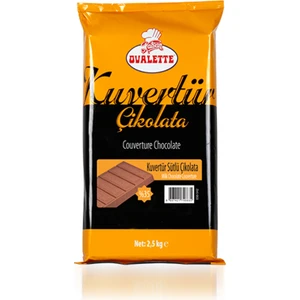 Kuvertur Sütlü Çikolata 2,5 Kg