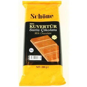 Schöne  Sütlü Kuvertur Çikolata 200Gr
