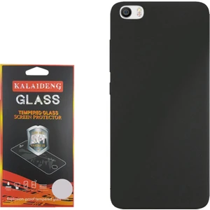 Xiaomi Mi5 Kılıf Premier Silikon Case +Cam