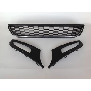 Volkswagen Polo 2009 2013 Krom Tampon Orta Izgara Sis Far Izgara