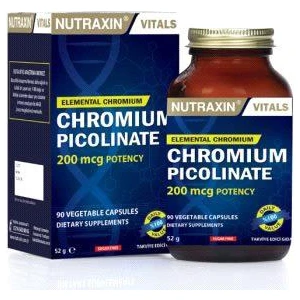 Chromium Picolinate 90 Bitkisel Kapsül