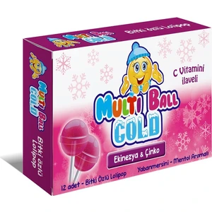 Multi Ball Cold Çocuklar İçin Pastil Lolipop