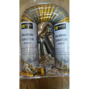 Uzayan Hortum 15 Mt Spralli Tabancalı