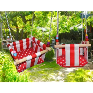 Bebek Salıncağı Beşik - Dekoratif Ahşap Bebek Hamağı