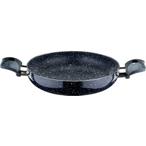 20 Cm Granit Çift Kulplu Tava