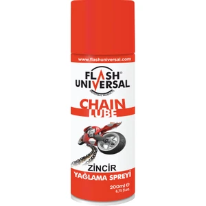 Flash Universal Zincir Yağlama Spreyi 200 Ml